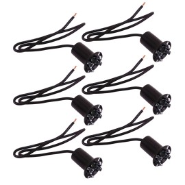 COUNTERPART AUTOMOTIVE 1955 1956 1957 1958 1959 CHEVY GMC TRUCK DASH LIGHT SOCKET W WIRE 6 PC #PT-21*