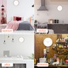 Uootach Wall Clock 30cm Silent Quartz Movement Modern Minimalist Design