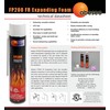 Abesco FP200 Fire Rated Expanding Foam Firestop Flame Resitant -