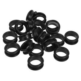 FRCOLOR 20pcs Finger for Scissors Comfortable Thumb Inserts for Dog Grooming Hairdressing Flexible Soft Scissor Accessories for Easy Installation and