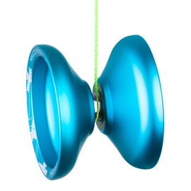 MAGICYOYO V10 Unresponsive Yoyo Professional Yoyo with 12 Yoyo Strings, Yoyo Case, Yoyo Glove-Blue