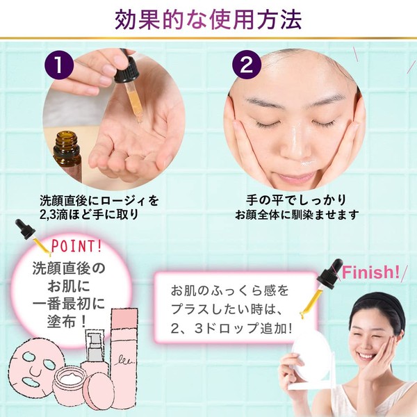 ILCSI Rosy All-in-One Serum, Serum, Vitamin C, Pore-Introduction Serum, Dry