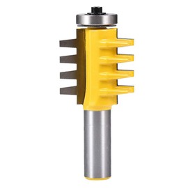 Bestgle 1/2" Shank Reversible Finger Glue Joint Router Bit Woodworking Milling Cutter Tool