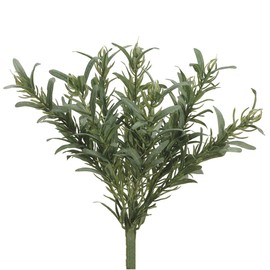 9" Rosemary Herb Silk Plant -Green (Pack of 12)
