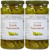 Jeff's Naturals Sliced Golden Greek Peperoncini - 12 oz -