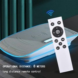 GOUYESHO Universal Remote Control for Vibration Plate Training Device – No Setup Required (Make Sure Your Old Remote Control Is Identical to the Picture)