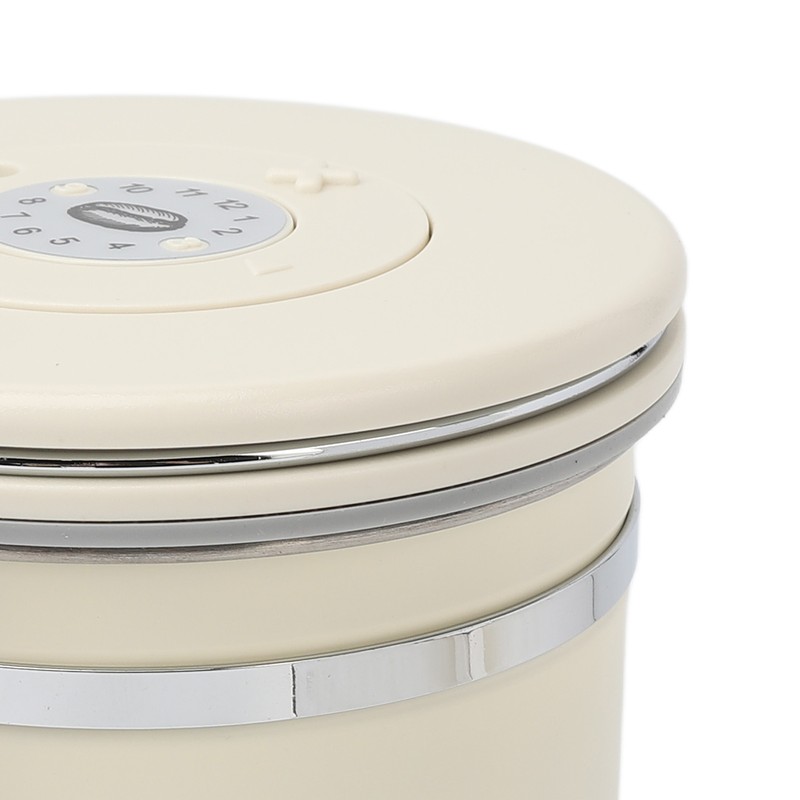 Coffee Canister Airtight Stainless Steel Kitchen Food Storage Container with