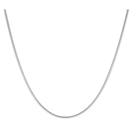 trendor Fine Snake Chain 925 Silver Chain Women's 1.1 mm Necklace for Women Elegant Gift Idea 15685-42 42 cm, Sterling Silver