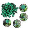 100PCS 0-135L/H Adjustable Irrigation Drippers Sprinklers 1/4 Inch Emitter Dripper