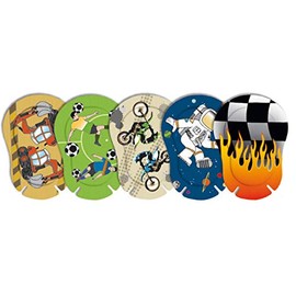 Ortopad Boys Eye Patches, Large Scale Designs, 1 Pack of 50 Patches (Regular)