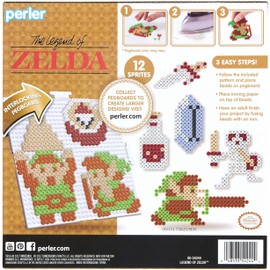 Perler Beads Link Legend of Zelda Fused Bead Kit, 2002pc.