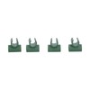 100Pcs Gardening Fixed Cross Clip Plastic Plant Buckle Clamp Clip
