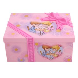 Pink Dancing Princess Music Box Jewelry Box for Girls, Girls Jewelry Box, Girl Jewelry Box Cartoon Music Box Girls for Little Princess
