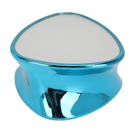 Nano Hair Remover Professional Reusable Double Sided Fast Remove Crystal Hair Remover for Women and Men Blue