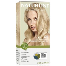 Naturtint 10N Light Dawn Blonde Hair Coloring Agent Plant Based Vegan No Ammonia