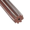 sourcing map Hand Reamer 20mm Alloy Tool Steel H8 8
