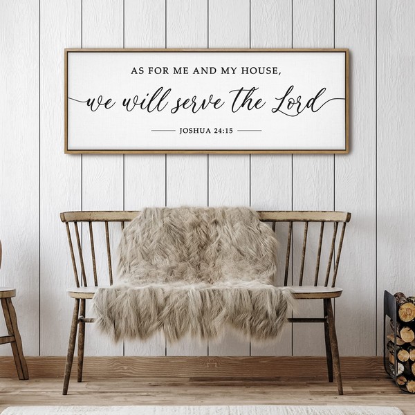 GraceView Serve The Lord (Wood)