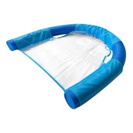 Silla Flotante Portátil Con Asiento De Malla Flotante, Azul