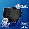 TENA Pants Discret Negro Talla M, Ropa interior desechable, 13