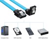Unbranded/Generic SATA III Cable 6Gbps 90 Degree Right Angle Locking