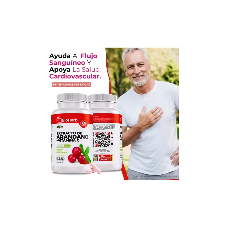 Extracto De Arándano 100% - Eficaz Apoyo Infección Urinaria