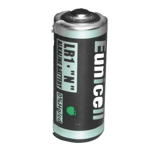 Hillflower 20 Pieces LR1 E90 N MN9100 910A Bulk 0% Mercury 1.5V Heavy Duty Long Duration Alkaline Battery