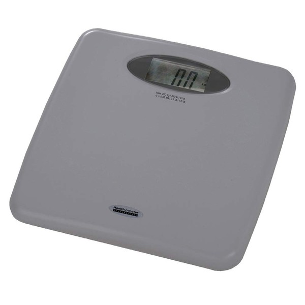 Health o meter 844KL High Capacity Digital Bathroom Weight Scale with 1.5 in. LCD, 440 lb x 0.1 lb