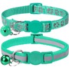 Taglory Kitten Collar Breakaway with Bell, 2 Pack Girl Boy