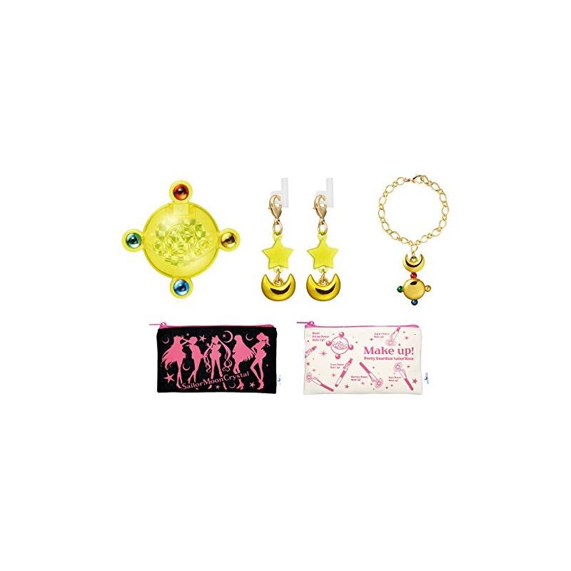 Sailor Moon Crystal Capsule Goods, Gacha Bandai (Complete 5 Types