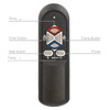 Replacement for Whalen Electric Fireplace Heater Remote Control MNFP48ES23GA MNFP48ES23CA