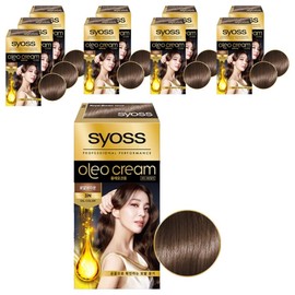 Saios Oleo Cream Hair Dye, 3N Royal Brown, 10 pcs / 사이오스 올레오크림 염모제, 3N로얄브라운, 10개