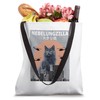 Nebelung Funny Cat Nebelungzilla Tote Bag