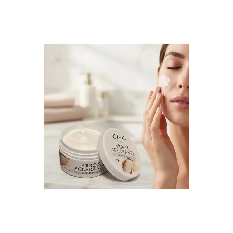 Combo Crema Facial + Crema Corporal Aclarante De Arroz