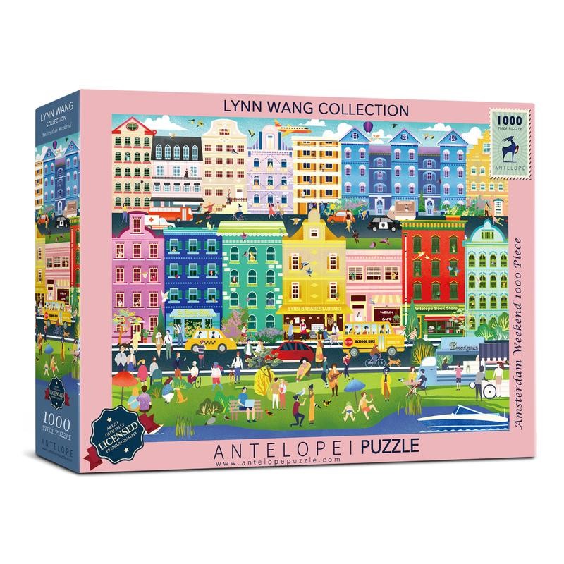 Amsterdam Weekend 1000 Piece Jigsaw Puzzle