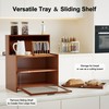 BUTUNITA Bread box for Kitchen Countertop, Farmhouse BreadBoxes for Kitchen