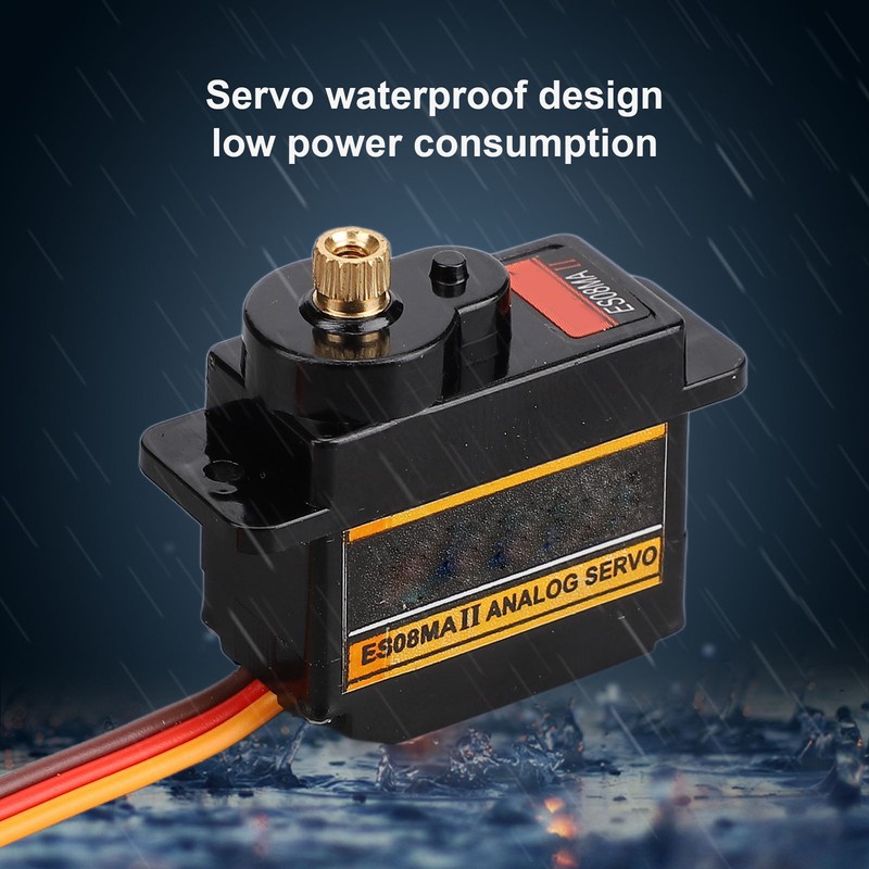 Micro Servo Motor Kit Stable Low Noise Quick Response Waterproof