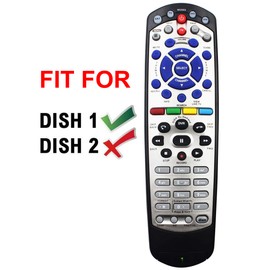 New Universal Replacement Remote Control Compatible for Dish Network 20.1 IR Satellite Receiver Remote Control TV1 (Manual Included)