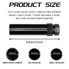 QKYS Large 6 Spline Lug Nut Socket, Wheel Lock Removal