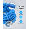 Kolvoii Winch Rope Extension 1/4 Inch x 50 Ft 10,000