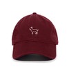 Tech Design Goat Baseball Cap Embroidered Cotton Adjustable Dad Hat