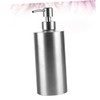 ULTECHNOVO Stainless Steel Soap Dispenser with Rust Pump Cylindrical Hand