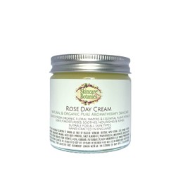 Skincare Botanics Organic & Natural Botanical Rose Day Cream - Cruelty Free, Paraben free, Palm Oil Free, Plastic Free, Handcrafted in the UK