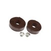 Motoforti 2pcs Brown Foam Anti Slip Handlebar Tape Bar Grip