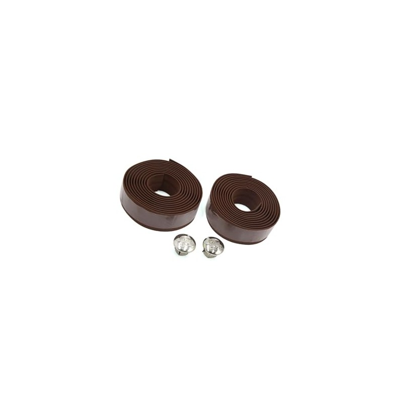 Motoforti 2pcs Brown Foam Anti Slip Handlebar Tape Bar Grip
