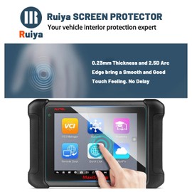 Ruiya Screen Protector for Autel MaxiSys MS906BT/MS906/MS906TS/MaxiSys MS906CV/MaxiCOM MK906BT 8" Display Touchscreen,9HD Anti-glare Tempered Glass
