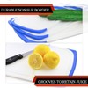 Cutting Boards for Kitchen, Plastic Chopping Board Set of 3