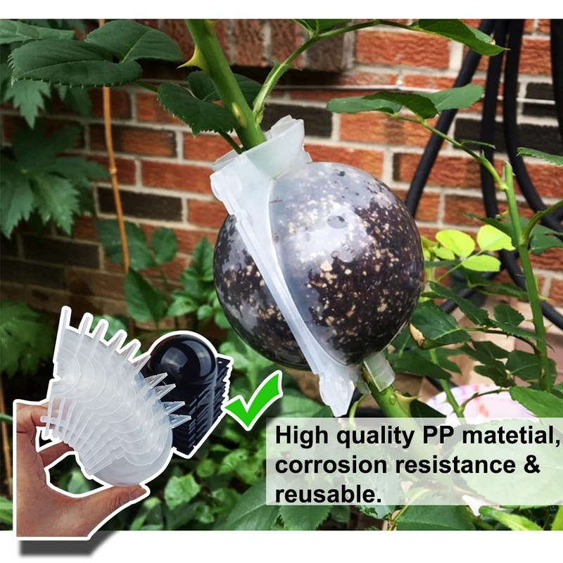 MIIIM 10 PCS Air Layering Propagation Kit with Zip Ties,
