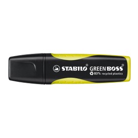 Highlighter - STABILO GREEN BOSS Yellow Box of 10