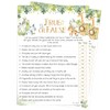 Pink Bee Parties True or False,Safari Theme Baby Shower Game