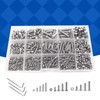 500PCS Pan Head Hex Socket Screws Stainless Steel Screw Nut